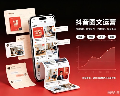 石屏抖音图文代运营服务